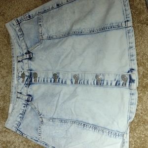 Jean skirt